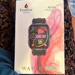 Fendi Black M106 Smart Watch